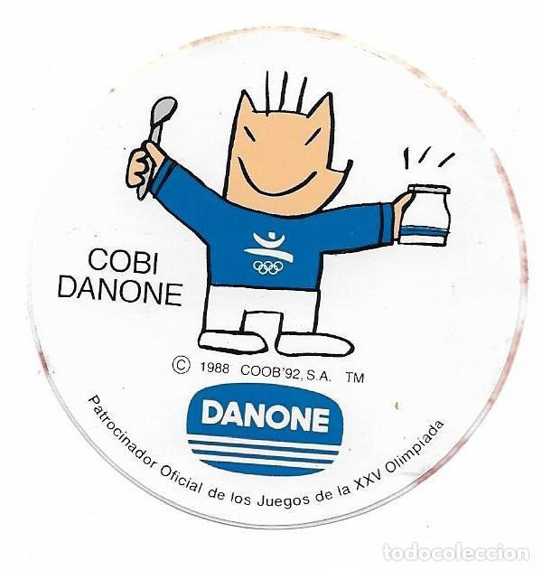 Pegatinas de colecci&oacute;n: COBI DANONE, 1988