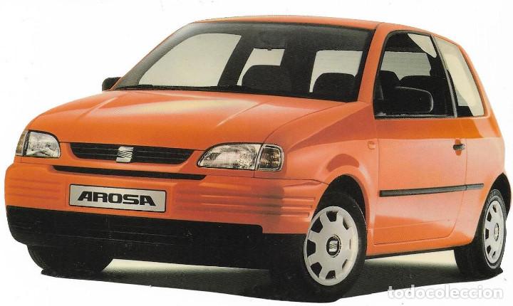 Pegatinas de colecci&oacute;n: SEAT AROSA, A&Ntilde;OS 90