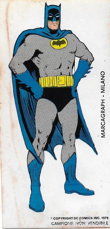 Pegatinas de colecci&oacute;n: BATMAN, 1979