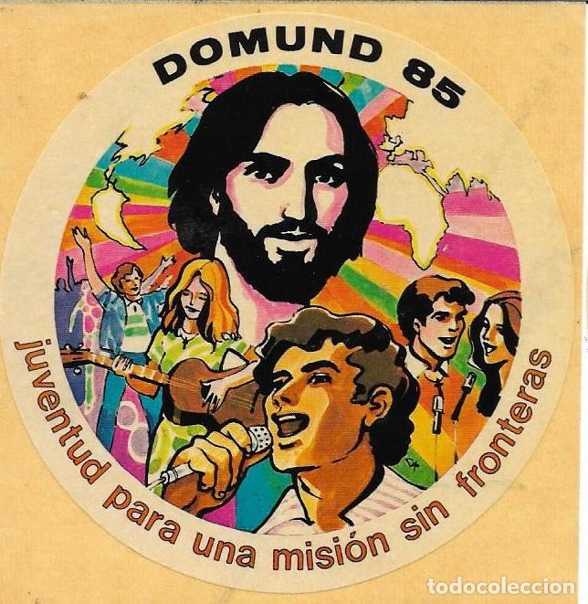 Pegatinas de colecci&oacute;n: DOMUND 1985 - Foto 1