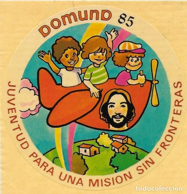Pegatinas de colecci&oacute;n: DOMUND 1985 - Foto 1