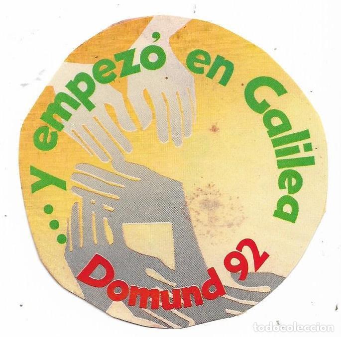 Adesivi di collezione: DOMUND 1992