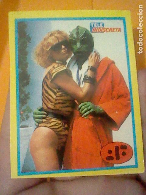 Pegatinas de colecci&oacute;n: V LAGARTOS DEL ESPACIO TELE INDISCRETA PEGATINA ADHESIVO LAGARTO CHICA 7,8 X 6 CMS APROX SIN USO