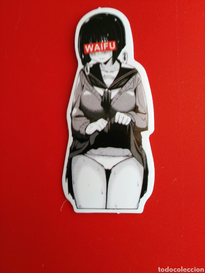 Pegatinas de colecci&oacute;n: MANGA- ANIME PEGATINA EROTICA. - WAIFU - ENVIO INCLUIDO.