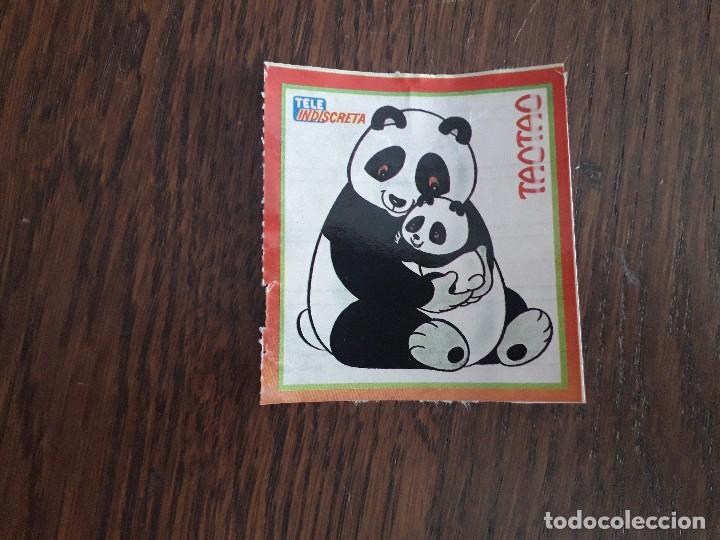 Collection stickers: pegatina de tele indiscreta, Taotao