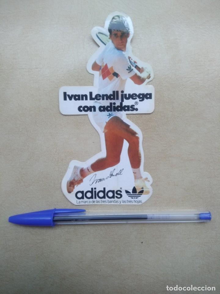 Pegatinas de colecci&oacute;n: pegatina ivan lendl juega con adidas