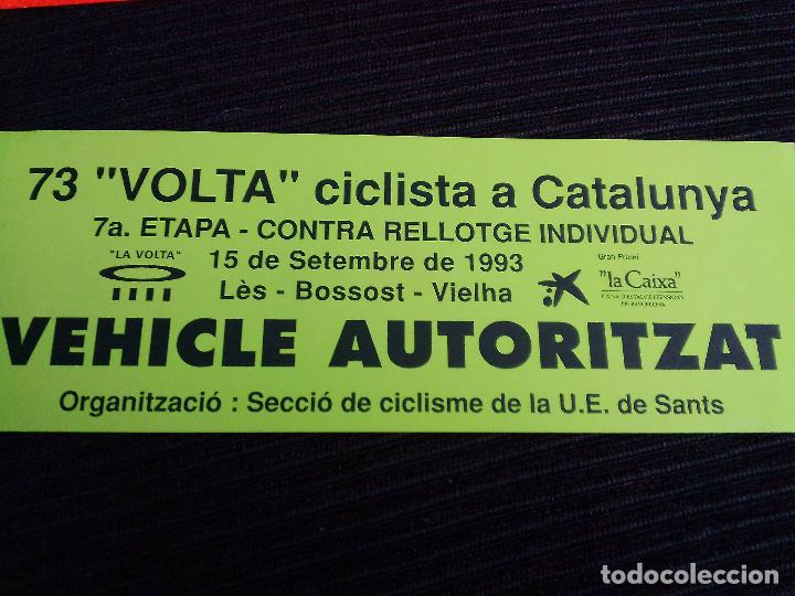 Pegatinas de colecci&oacute;n: PEGATINA ADHESIVO CICLISMO VOLTA CATALUNYA
