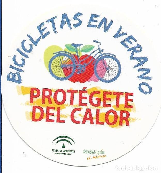 Pegatinas de colecci&oacute;n: JUNTA DE ANDALUC&Iacute;A, BIBICLETAS EN VERANO