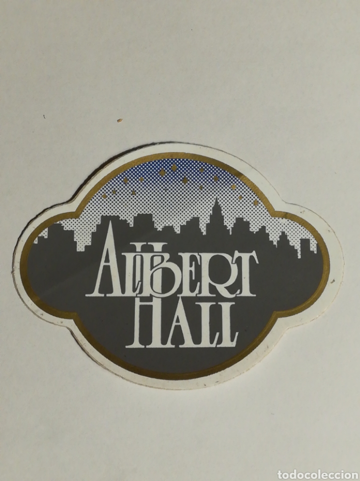 Adesivi di collezione: Pegatina Albert Hall. Tama&ntilde;o 85x65mm