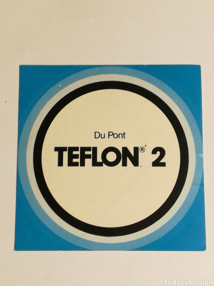Adesivi di collezione: Pegatina Du Pont Teflon 2. Tama&ntilde;o 85x85mm