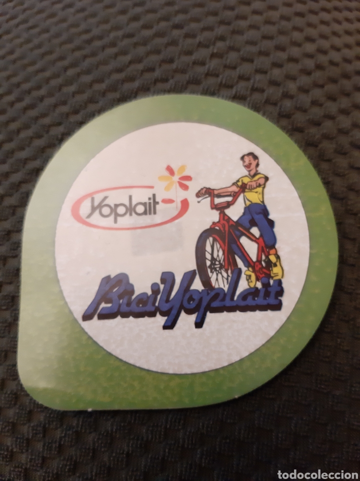 Pegatinas de colecci&oacute;n: PEGATINA ADHESIVA BICIYOPLAIT YOGURES YOPLAIT NUEVA