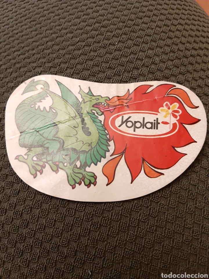 Pegatinas de colecci&oacute;n: PEGATINA ADHESIVA NUEVA BICI YOPLAIT DRAGON