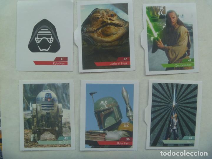 Pegatinas de colecci&oacute;n: LOTE DE 6 PEGATINAS DE STAR WARS, COLECCION EL CORTE INGLES. 2019