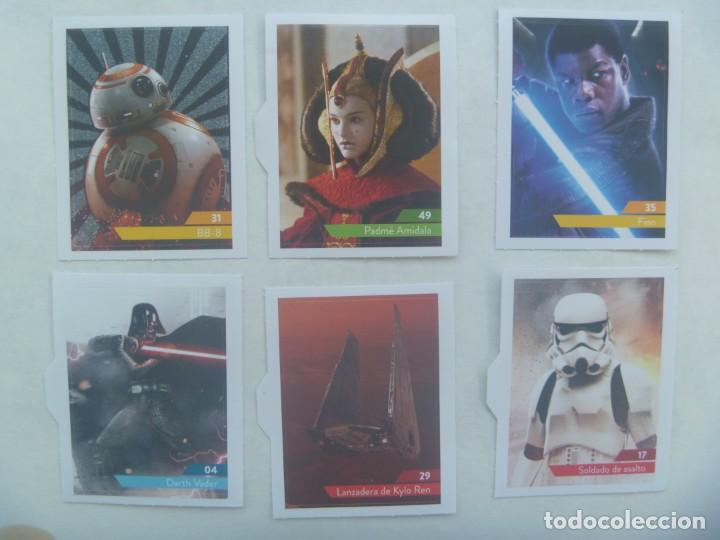 Pegatinas de colecci&oacute;n: LOTE DE 6 PEGATINAS DE STAR WARS, COLECCION EL CORTE INGLES. 2019