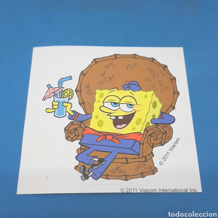 Pegatinas de colecci&oacute;n: (C-28) PEGATINA STICKER - BOB ESPONJA - 2011 VIACOM