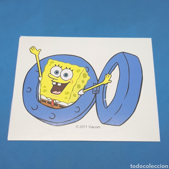 Pegatinas de colecci&oacute;n: (C-28) PEGATINA STICKER - BOB ESPONJA - 2011 VIACOM