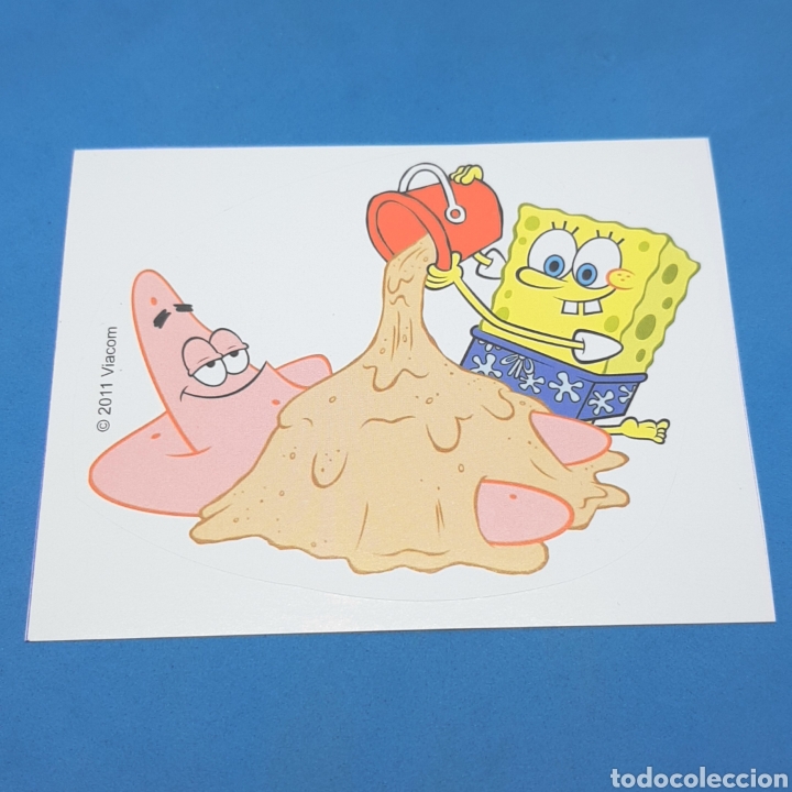 Pegatinas de colecci&oacute;n: (C-28) PEGATINA STICKER - BOB ESPONJA - 2011 VIACOM