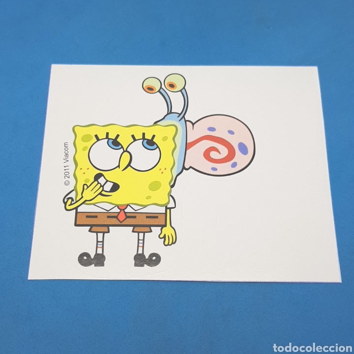 Pegatinas de colecci&oacute;n: (C-28) PEGATINA STICKER - BOB ESPONJA - 2011 VIACOM