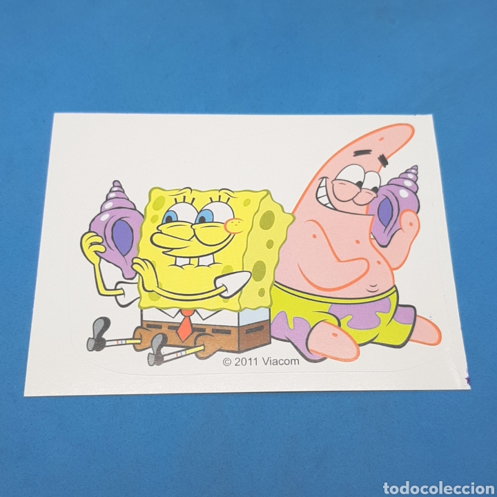 Pegatinas de colecci&oacute;n: (C-28) PEGATINA STICKER - BOB ESPONJA - 2011 VIACOM