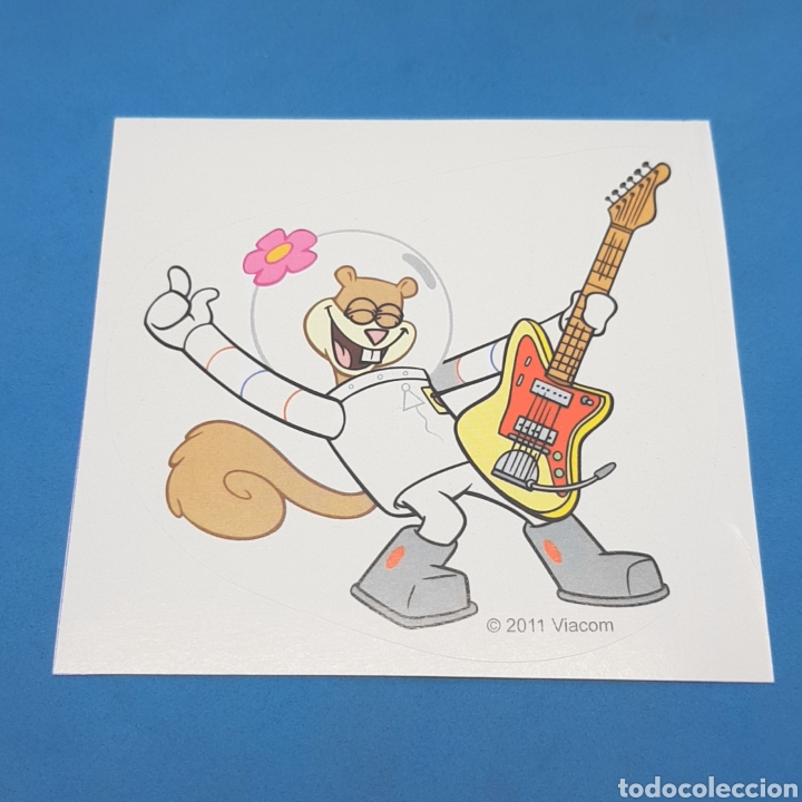 Pegatinas de colecci&oacute;n: (C-28) PEGATINA STICKER - BOB ESPONJA - 2011 VIACOM
