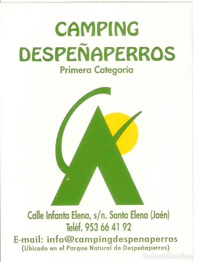 Pegatinas de colecci&oacute;n: PEGATINA CAMPING DESPE&Ntilde;APERROS - Foto 1