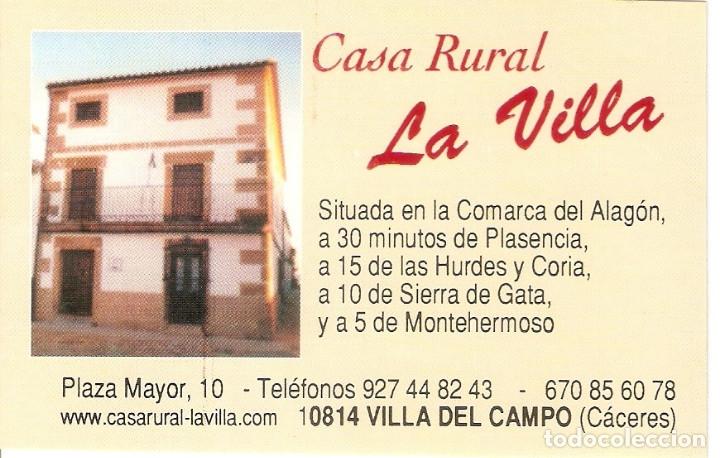 Pegatinas de colecci&oacute;n: PEGATINA CASA RURAL LA VILLA