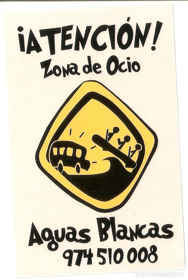 Pegatinas de colecci&oacute;n: PEGATINA AGUAS BLANCAS