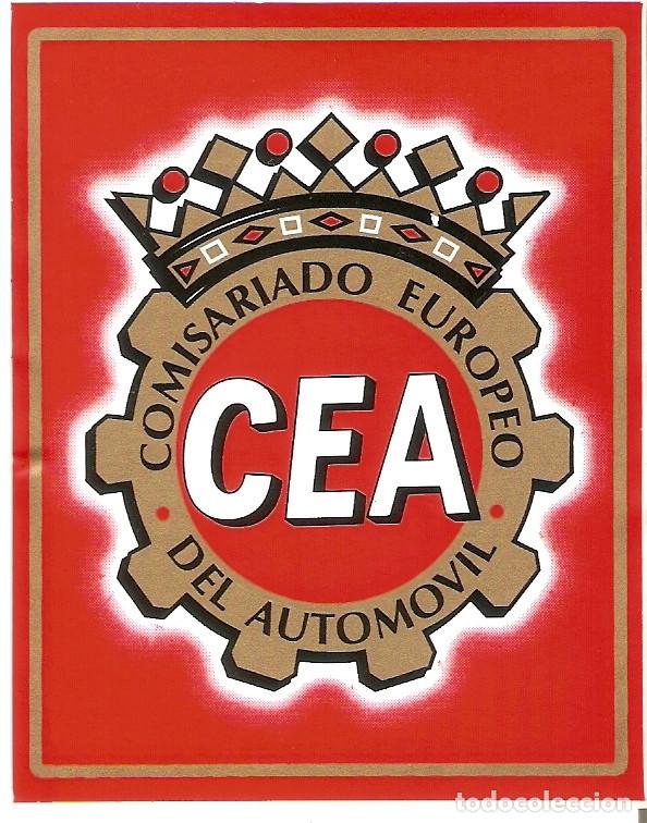 Pegatinas de colecci&oacute;n: PEGATINA CEA - Foto 1