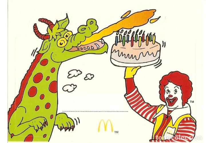 Pegatinas de colecci&oacute;n: PEGATINA McDONALD - Foto 1