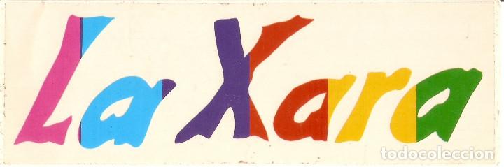 Pegatinas de colecci&oacute;n: PEGATINA LA XARA - Foto 1