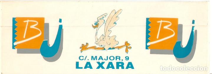 Pegatinas de colecci&oacute;n: PEGATINA BJ - LA XARA - Foto 1