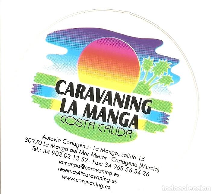 Adesivi di collezione: PEGATINA CARAVANING LA MANGA