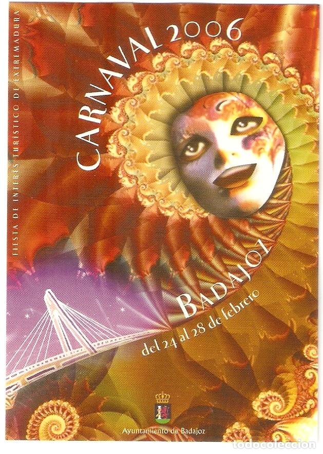 Pegatinas de colecci&oacute;n: PEGATINA CARNAVAL BADAJOZ 2006 - Foto 1