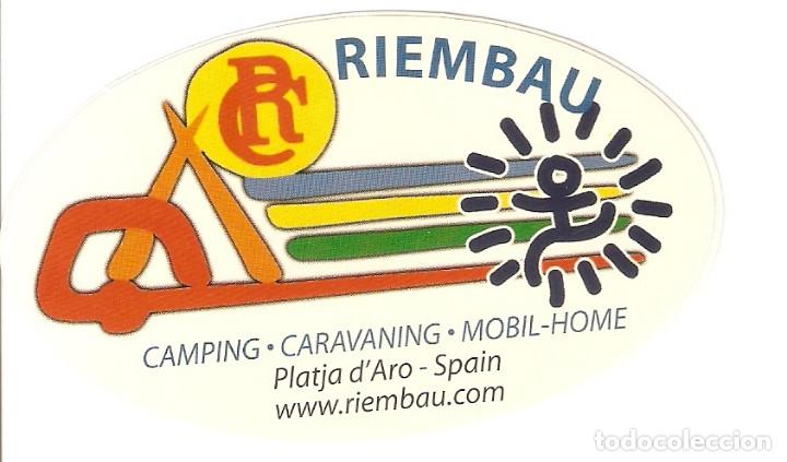 Pegatinas de colecci&oacute;n: PEGATINA CAMPING RIEMBAU