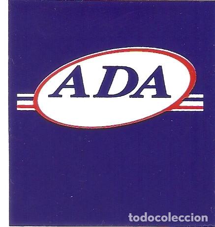 Pegatinas de colecci&oacute;n: PEGATINA ADA - Foto 1