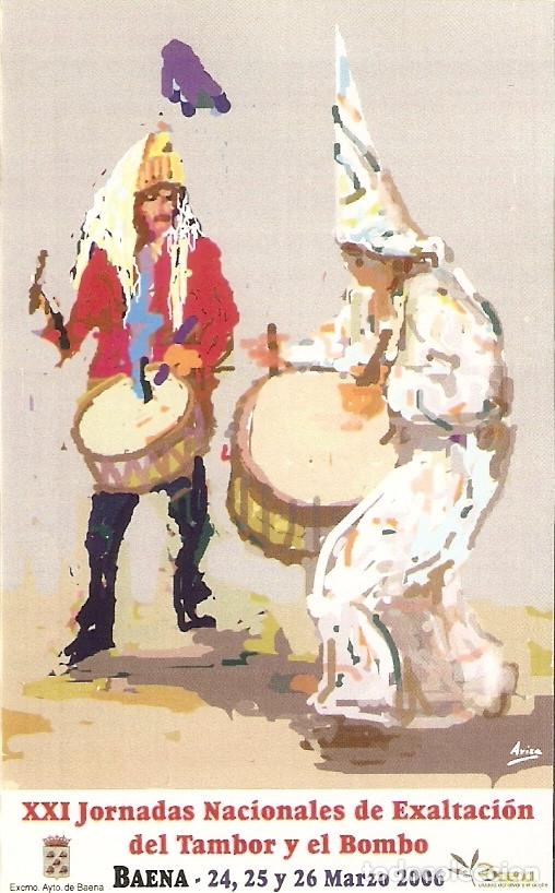 Sammlung von Aufklebern: PEGATINA XXI JORNADAS TAMBOR Y BOMBO 2006