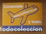 Pegatinas de colecci&oacute;n: PEGATINA LUFTHANSA - CONECTATE Y VUELA - Foto 1