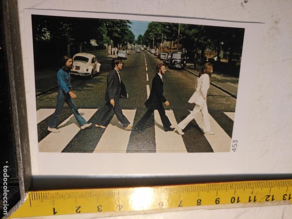 Sammlung von Aufklebern: PEGATINA CROMO ADHESIVO REF: 453 los beatles the  - famosa portada abbey road