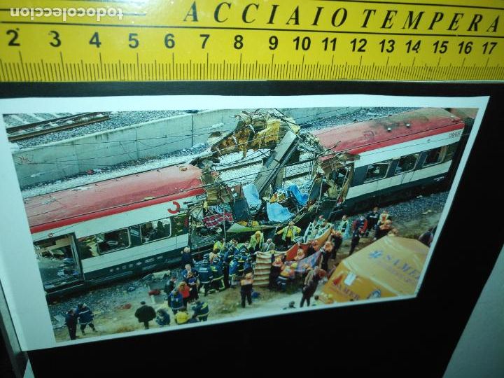 Autocollants de collection: PEGATINA CROMO ADHESIVO REF: 549 atentado atocha eta tren renfe madrid