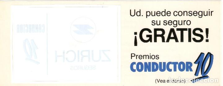 Pegatinas de colecci&oacute;n: PEGATINA SEGUROS ZURICH