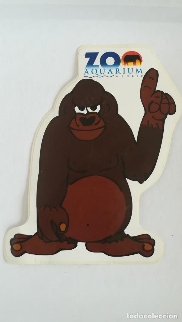 Pegatinas de colecci&oacute;n: PEGATINA ADHESIVO STICKER ZOO AQUARIUM MADRID