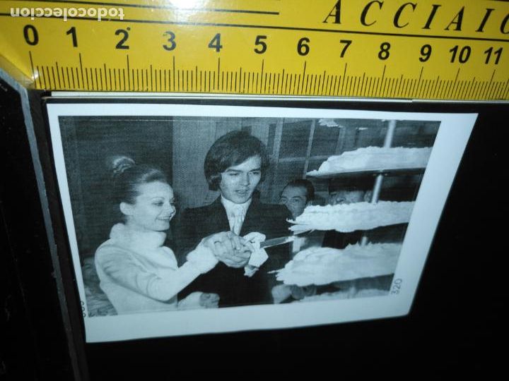 Sammlung von Aufklebern: PEGATINA CROMO ADHESIVO REF: 320 tarta de boda de rocio durcal y junior de los brincos