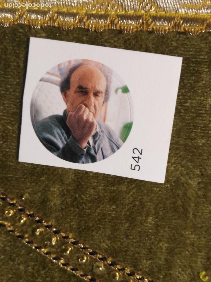 Sammlung von Aufklebern: PEGATINA CROMO ADHESIVO redondo troquelado 2,6 cm - escultor vazco chillida