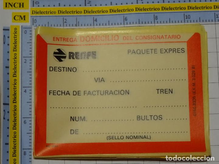 Pegatinas de colecci&oacute;n: ANTIGUA PEGATINA DE TRENES. RENFE. PAQUETE CORREOS EXPRES