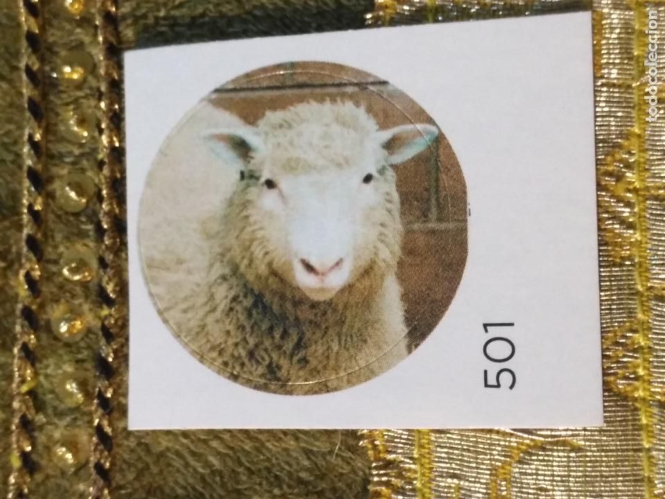 Sammlung von Aufklebern: PEGATINA CROMO ADHESIVO redondo troquelado 2,6 cm - la oveja dolly