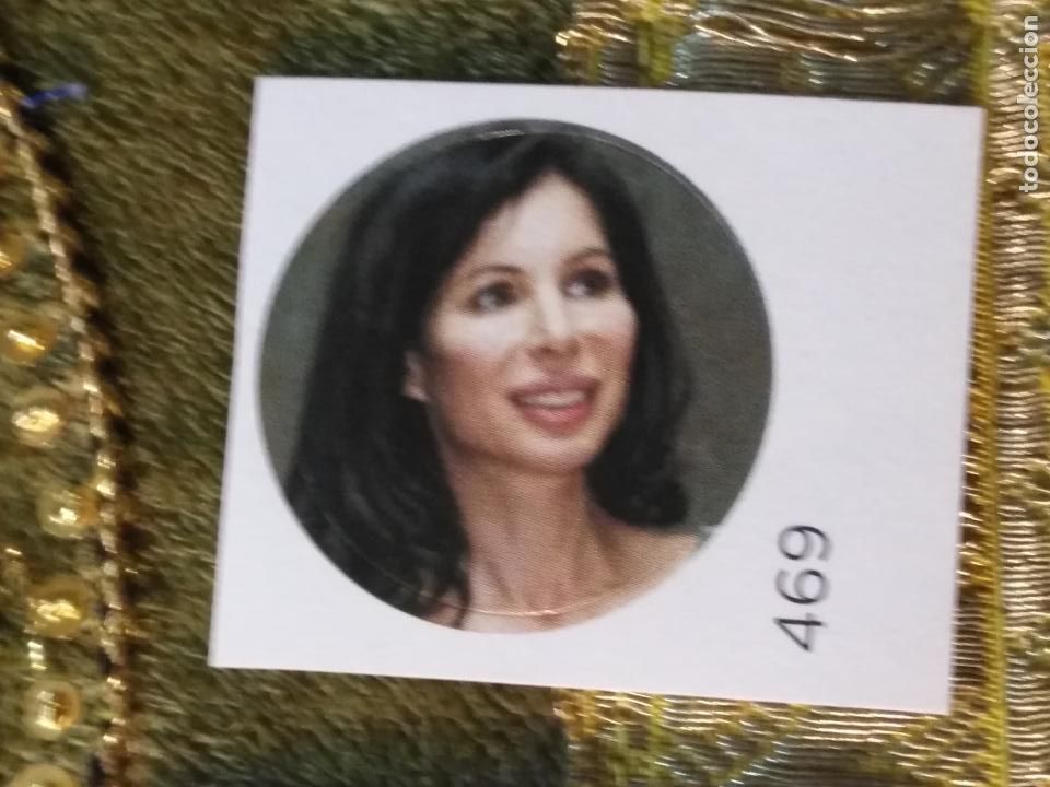 Sammlung von Aufklebern: PEGATINA CROMO ADHESIVO redondo troquelado 2,6 cm - moda sybilla