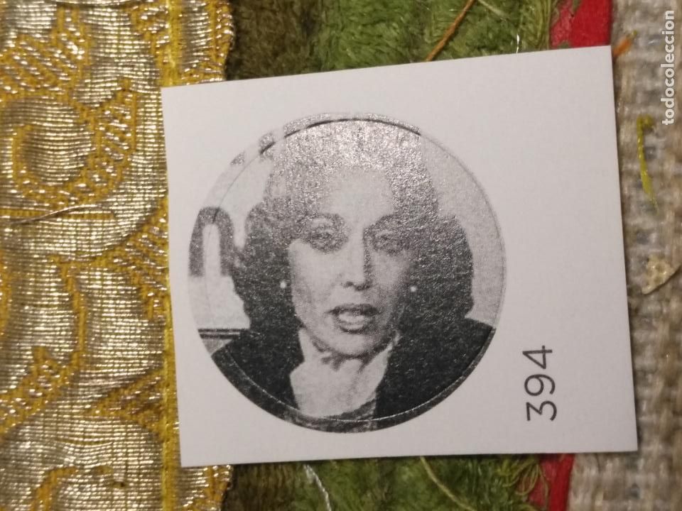 Autocollants de collection: PEGATINA CROMO ADHESIVO redondo troquelado 2,6 cm - presentadora informe semanas rosa maria mateo