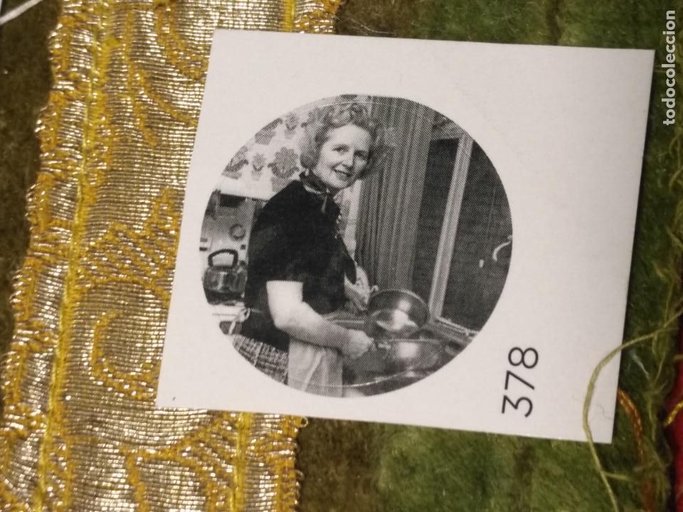 Sammlung von Aufklebern: PEGATINA CROMO ADHESIVO redondo troquelado 2,6 cm - politica margaret thatcher primer ministro