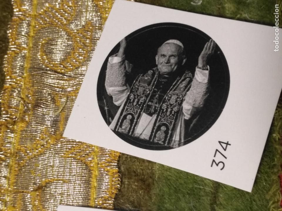 Sammlung von Aufklebern: PEGATINA CROMO ADHESIVO redondo troquelado 2,6 cm - el papa juan pablo ii