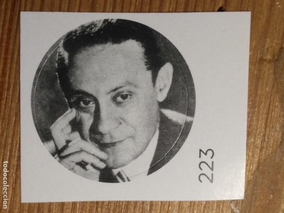 Sammlung von Aufklebern: PEGATINA CROMO ADHESIVO redondo troquelado 2,6 cm - jardiel poncela